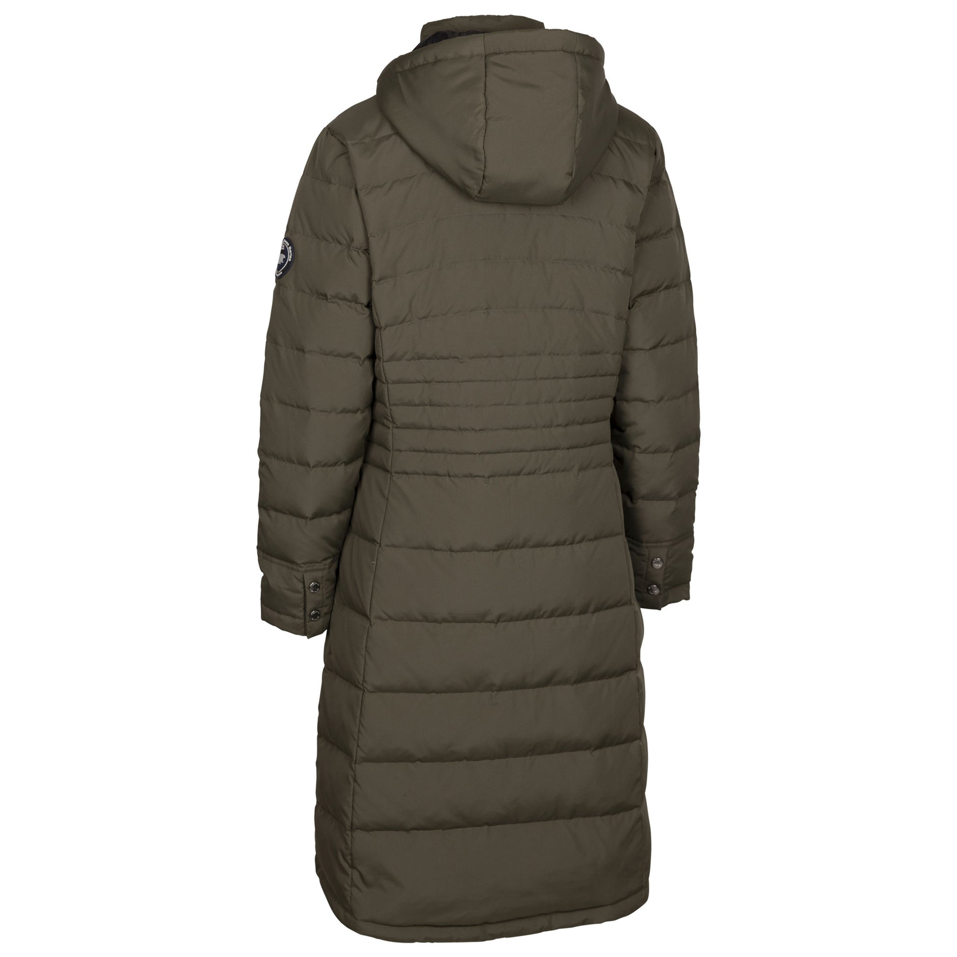 Dark Vine - Back - Trespass Womens-Ladies Bitsy Down Jacket