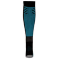 Black-Storm Blue - Lifestyle - Trespass Unisex Adult Icy Ski Socks