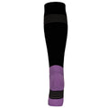 Black-Purple - Back - Trespass Unisex Adult Icy Ski Socks