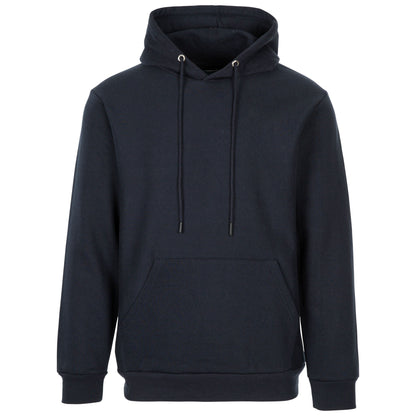 Navy - Front - Trespass Mens Sometime Hoodie