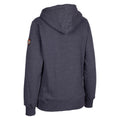 Navy - Back - Trespass Womens-Ladies Erie Marl Hoodie