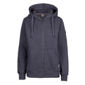 Navy - Front - Trespass Womens-Ladies Erie Marl Hoodie