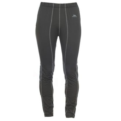 Black - Back - Trespass Womens-Ladies Redeem Baselayer Trousers-Bottoms