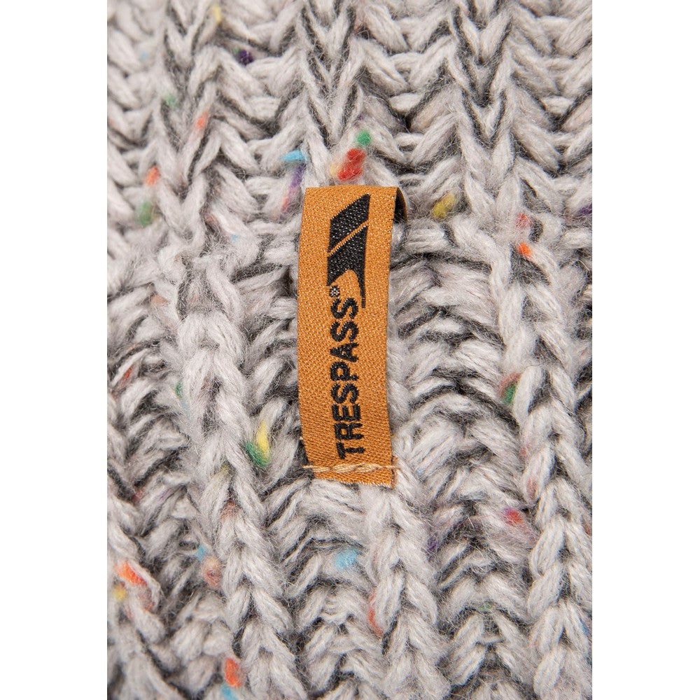 Pale Grey - Lifestyle - Trespass Unisex Adult Drifter Beanie