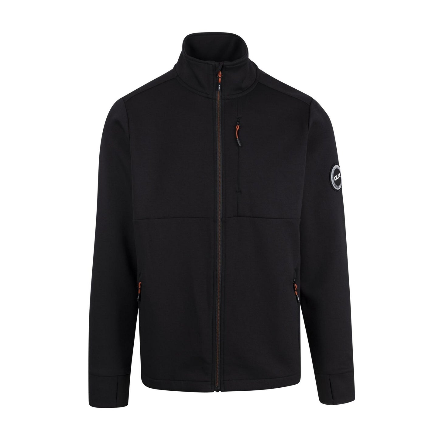Black - Front - Trespass Mens Travis DLX Jacket