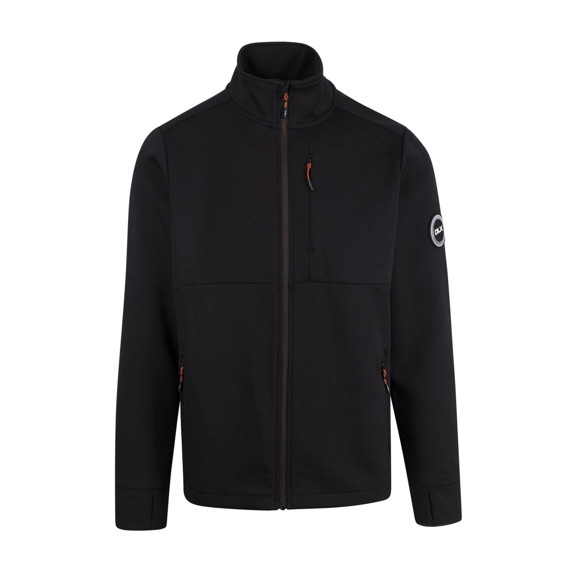 Black - Front - Trespass Mens Travis DLX Jacket