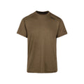 Dark Olive - Front - Trespass Mens Doyle DLX Marl T-Shirt
