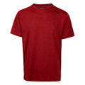 Red Marl - Front - Trespass Mens Doyle DLX Marl T-Shirt