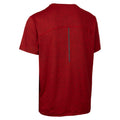 Red Marl - Back - Trespass Mens Doyle DLX Marl T-Shirt