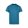 Bondi Blue - Front - Trespass Mens Doyle DLX Marl T-Shirt