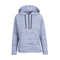 Storm Blue - Front - Trespass Womens-Ladies Shamshoo Marl Fleece Top
