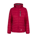 Black - Front - Trespass Womens-Ladies Lenka Hooded Padded Jacket