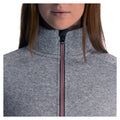 Grey Marl - Side - Trespass Womens-Ladies Toddy AT200 Fleece Jacket