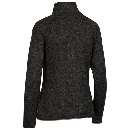 Black Marl - Back - Trespass Womens-Ladies Toddy AT200 Fleece Jacket