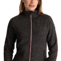 Black Marl - Side - Trespass Womens-Ladies Toddy AT200 Fleece Jacket