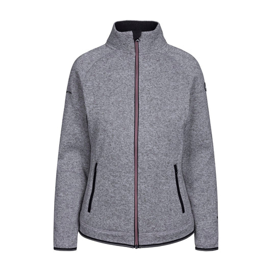 Grey Marl - Front - Trespass Womens-Ladies Toddy AT200 Fleece Jacket