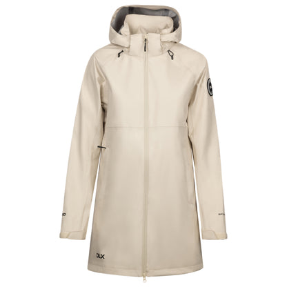 Soft Stone - Front - Trespass Womens-Ladies Lucille DLX Waterproof Jacket