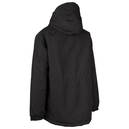 Black - Back - Trespass Mens TP50 Greinton Waterproof Jacket