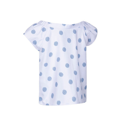 White-Blue - Back - Trespass Girls Tenderly Top