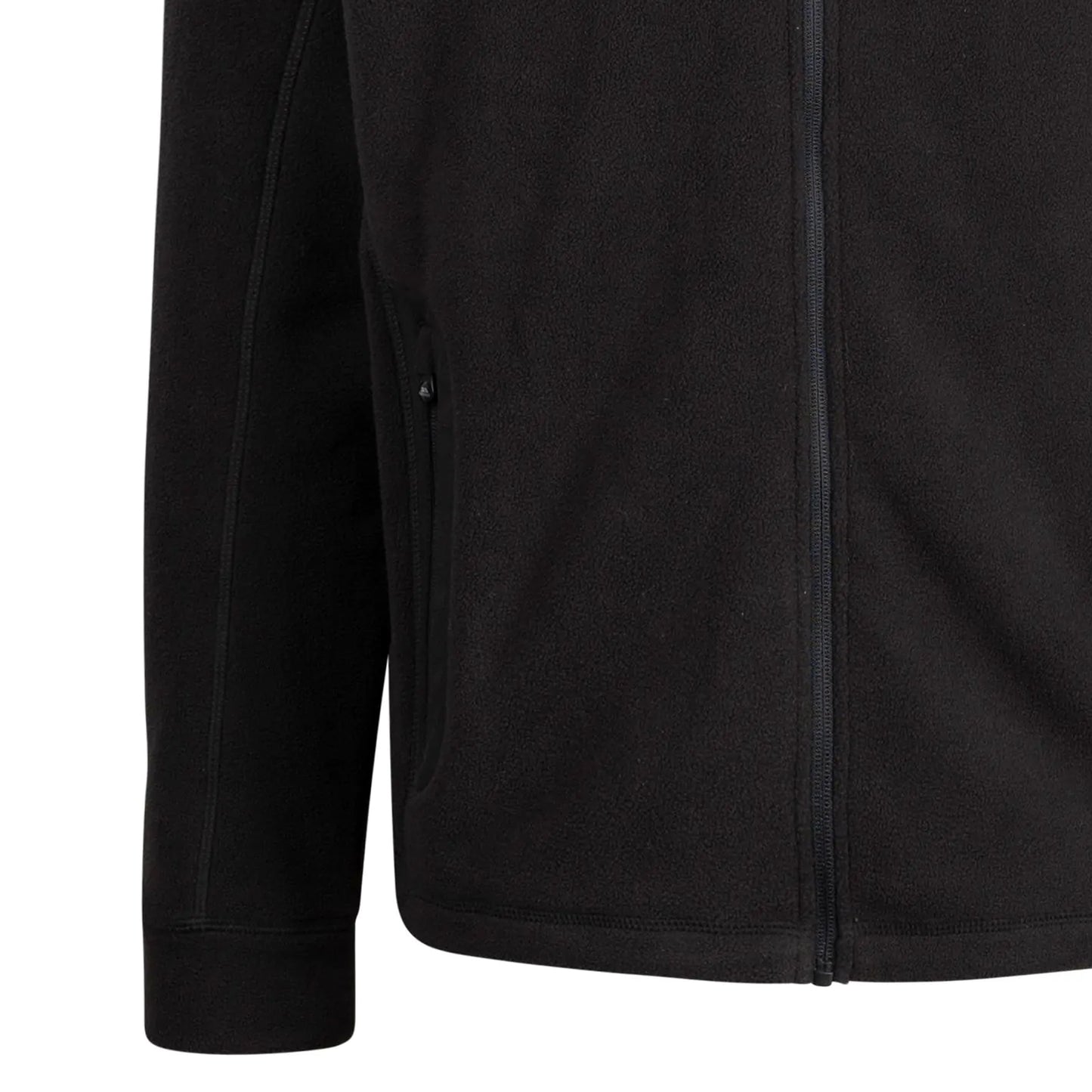 Black - Side - Trespass Mens Cowesby AT200 Fleece Top