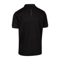 Black - Back - Trespass Mens Chapi TP75 Active Polo Shirt