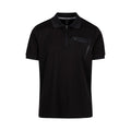 Black - Front - Trespass Mens Chapi TP75 Active Polo Shirt