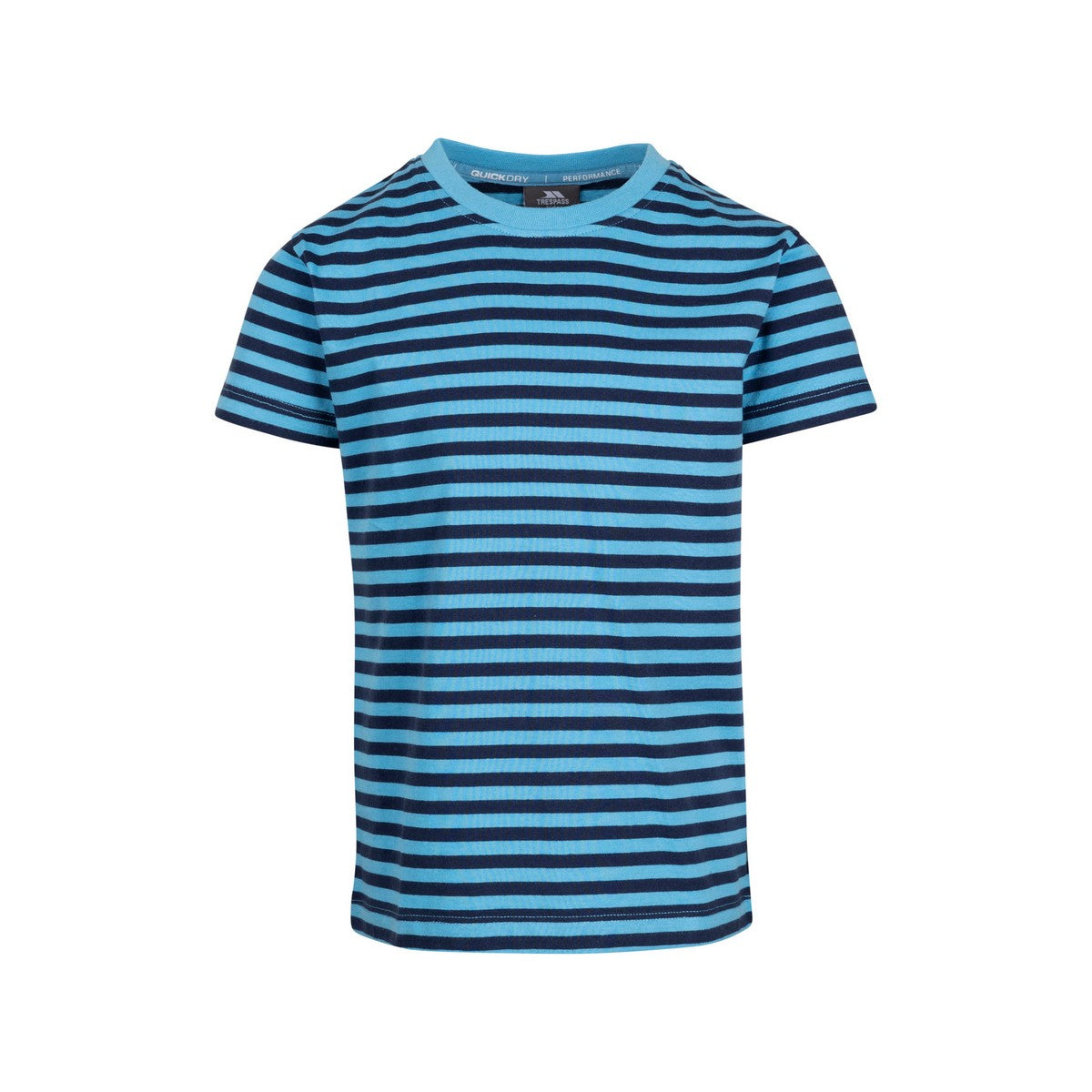 Navy - Front - Trespass Boys Kindly T-Shirt