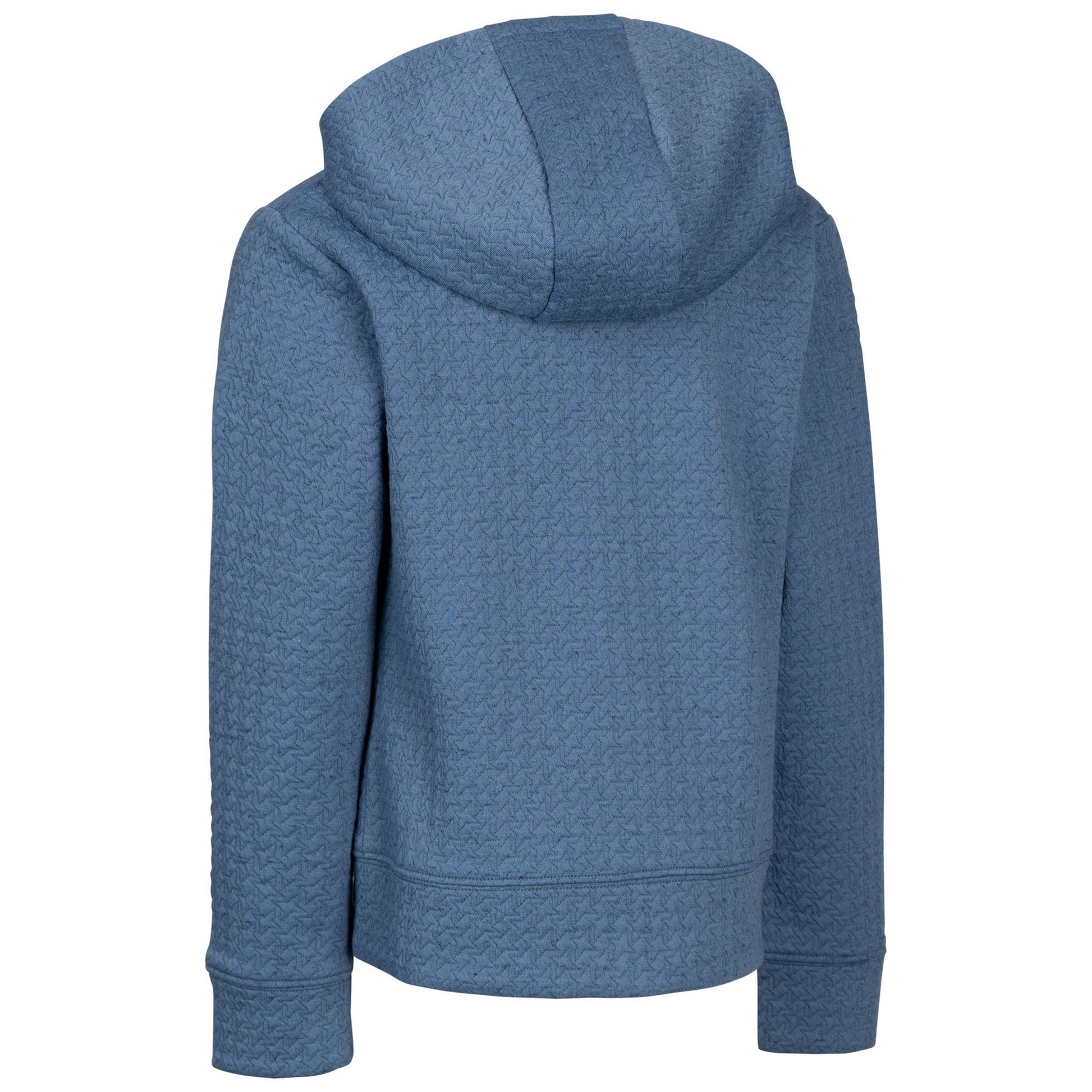 Denim Blue - Back - Trespass Girls Winnie Full Zip Hoodie