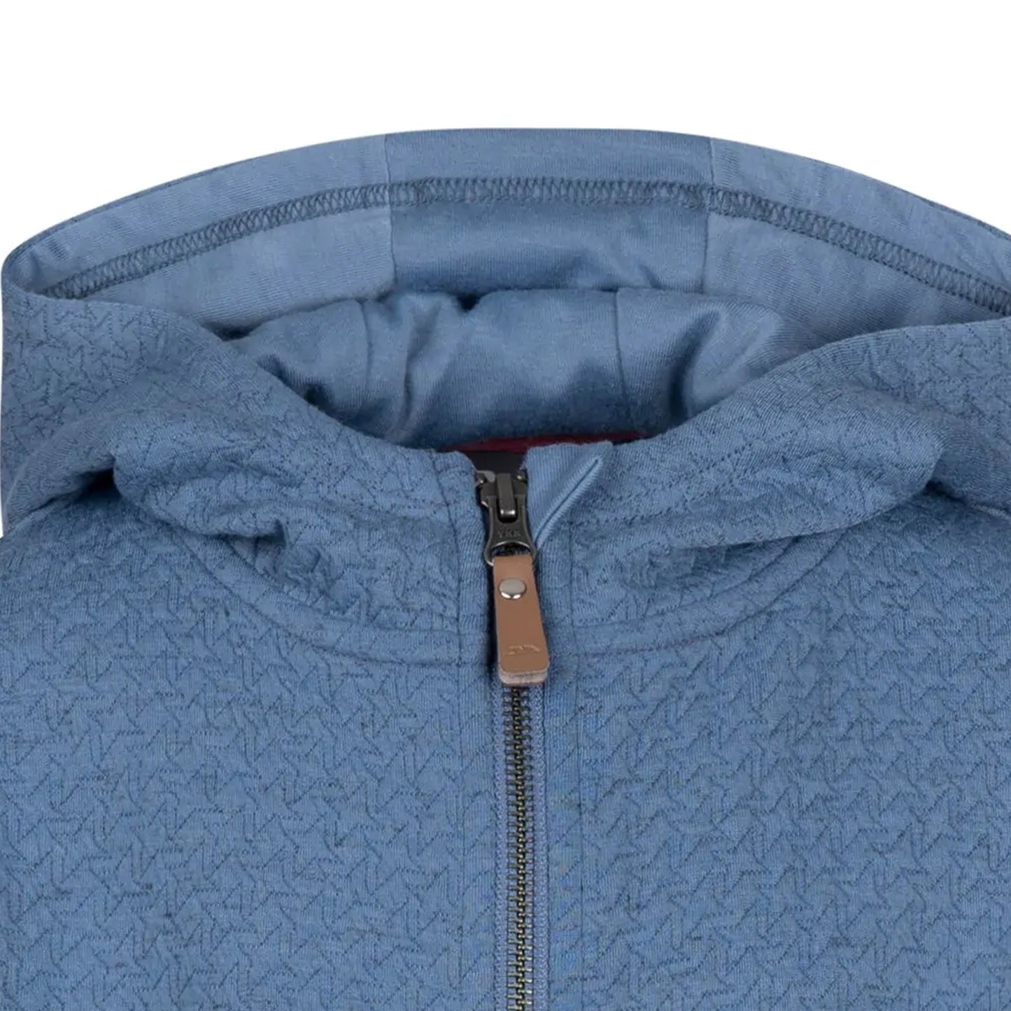 Denim Blue - Side - Trespass Girls Winnie Full Zip Hoodie