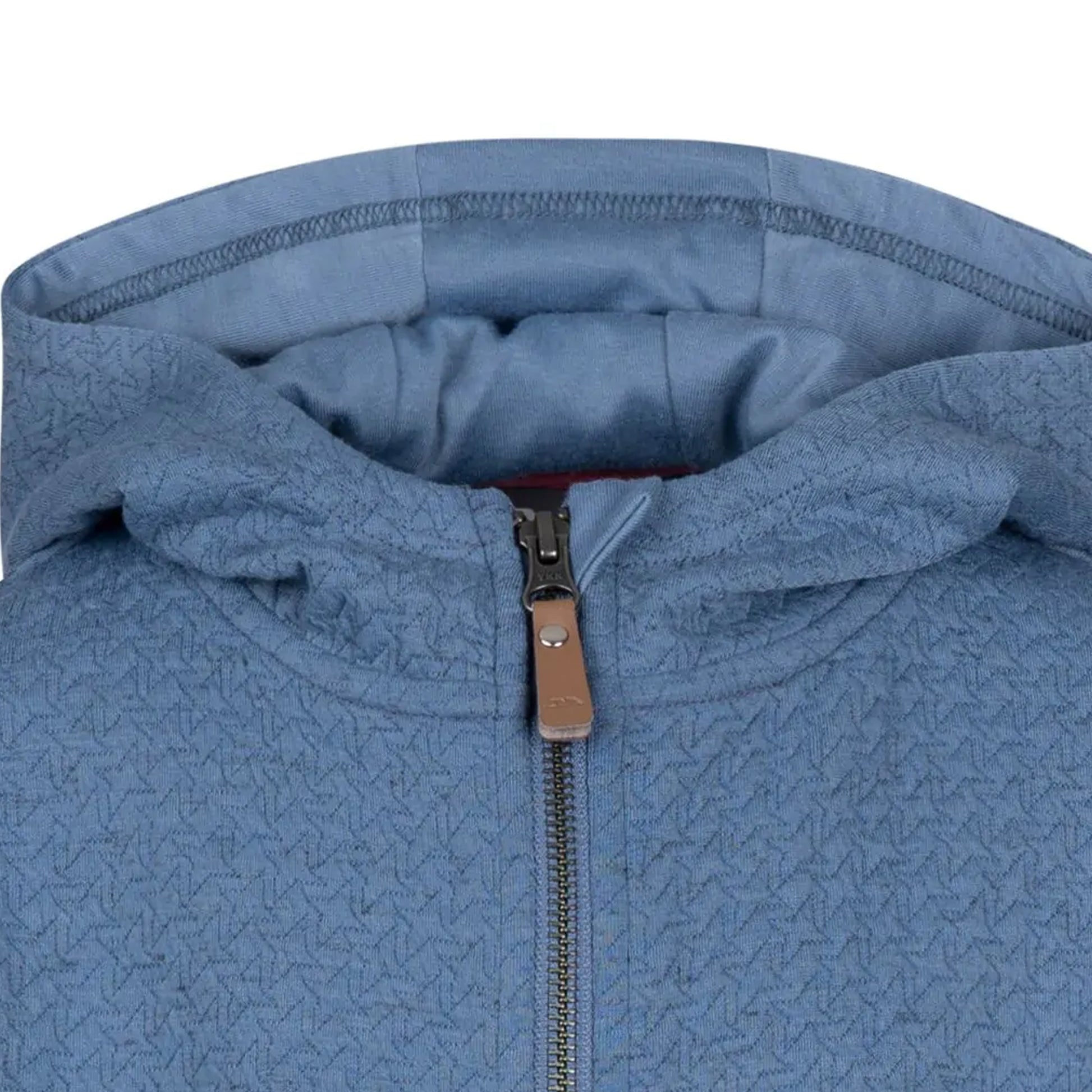 Denim Blue - Side - Trespass Girls Winnie Full Zip Hoodie