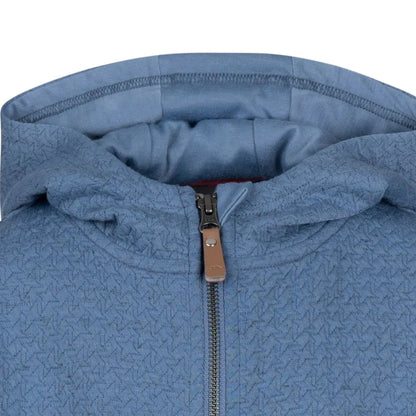 Denim Blue - Side - Trespass Girls Winnie Full Zip Hoodie