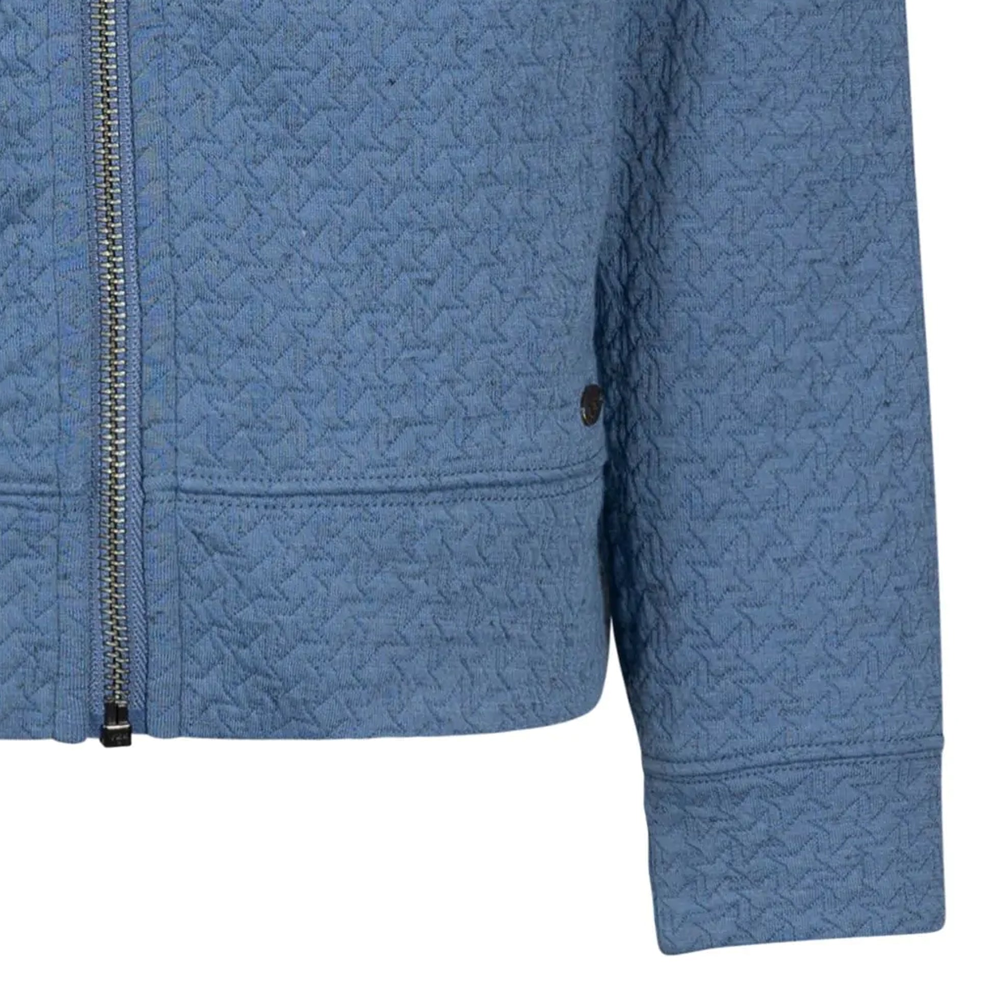 Denim Blue - Lifestyle - Trespass Girls Winnie Full Zip Hoodie