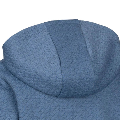 Denim Blue - Pack Shot - Trespass Girls Winnie Full Zip Hoodie