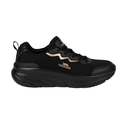 Black - Lifestyle - Trespass Womens-Ladies Ave Active Trainers