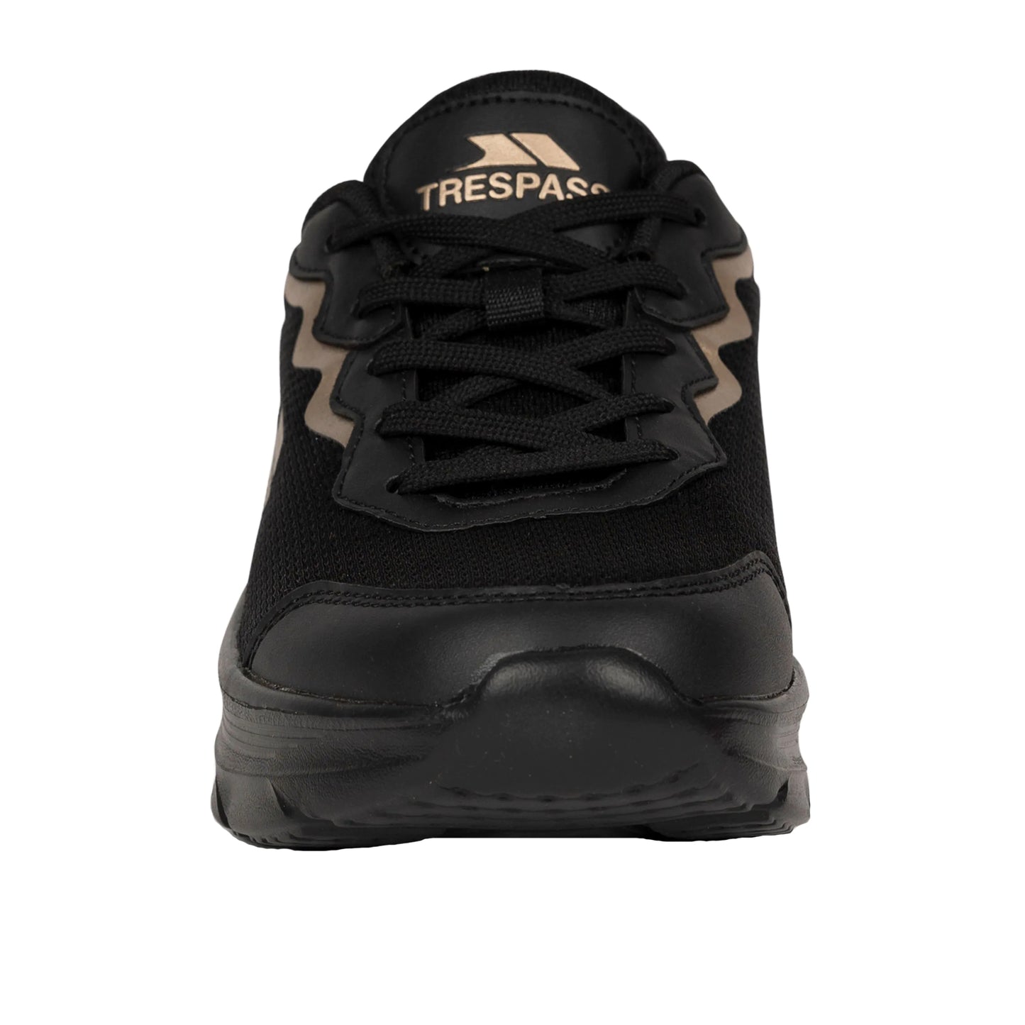 Black - Front - Trespass Womens-Ladies Ave Active Trainers
