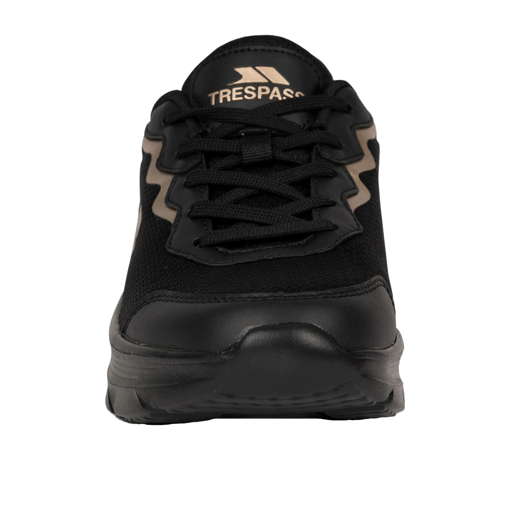 Black - Front - Trespass Womens-Ladies Ave Active Trainers