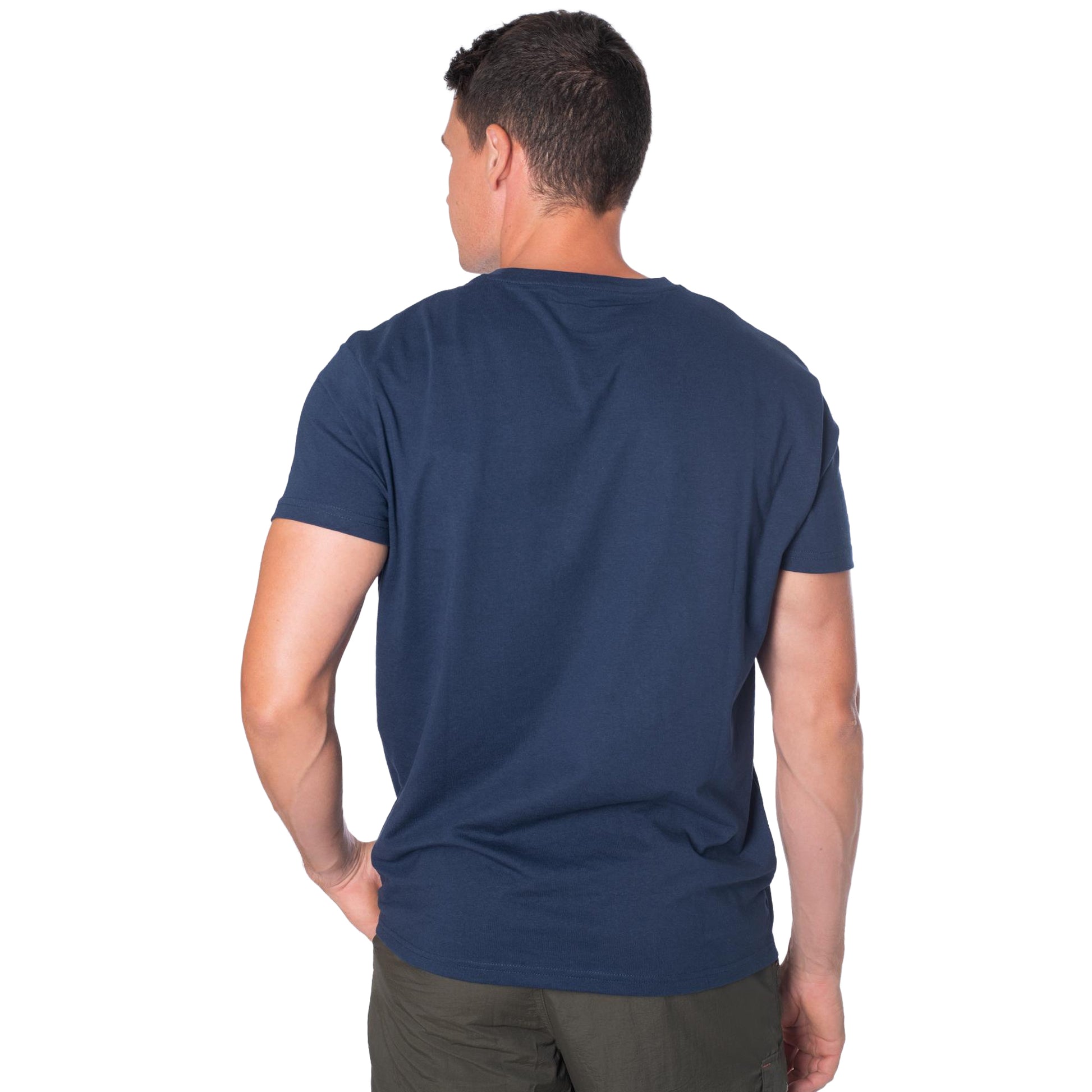 Navy - Lifestyle - Trespass Mens Cedarf Printed T-Shirt