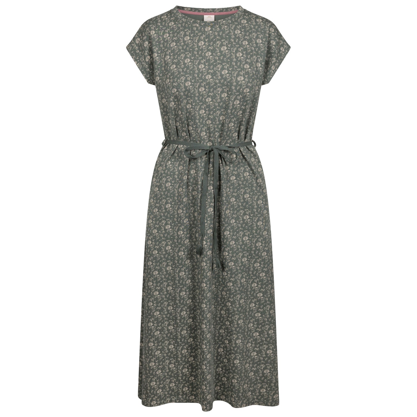 Green Willow - Front - Trespass Womens-Ladies Portia Flower Casual Dress