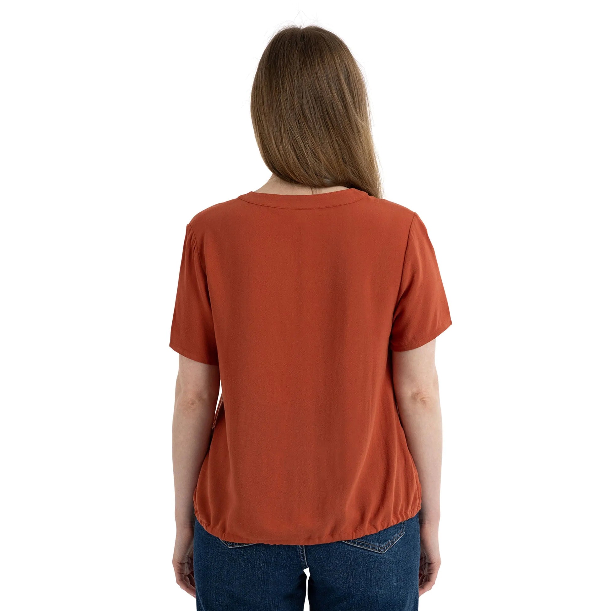 Burnt Sienna - Lifestyle - Trespass Womens-Ladies Beatrice Top
