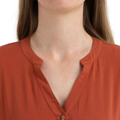 Burnt Sienna - Pack Shot - Trespass Womens-Ladies Beatrice Top
