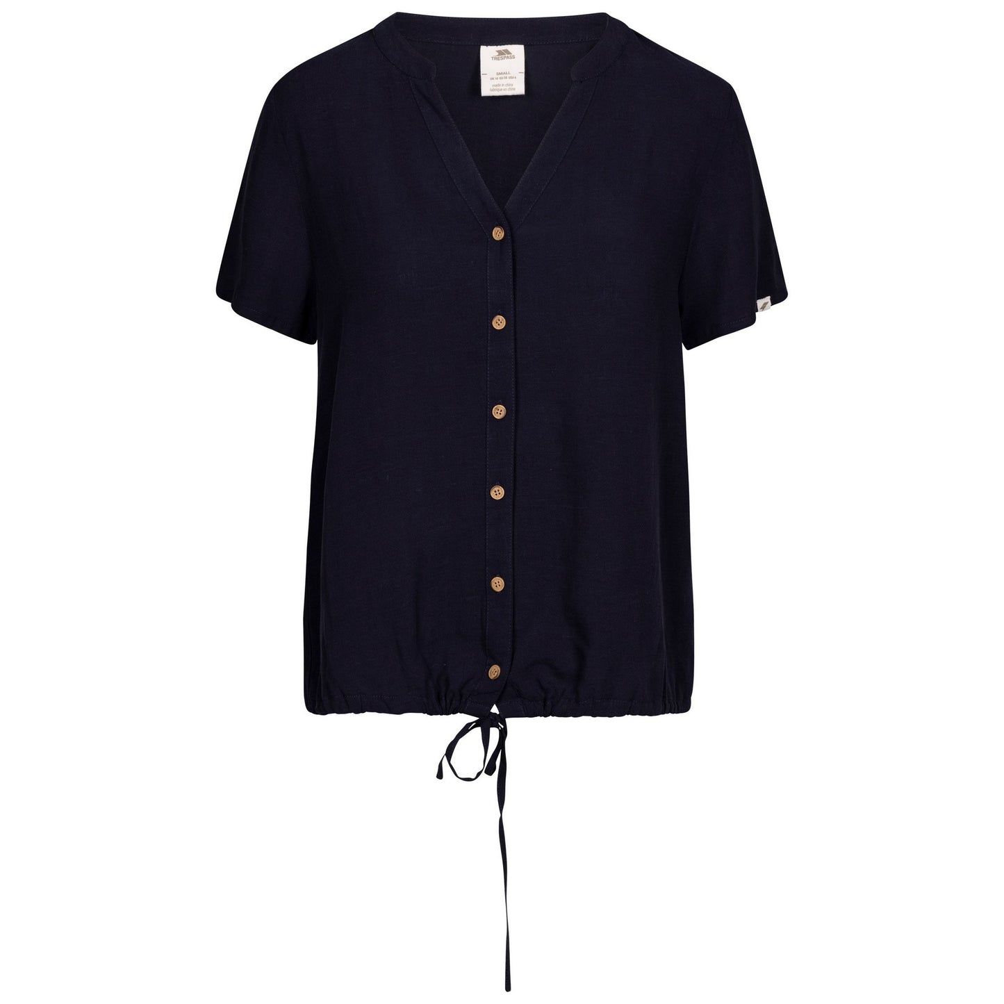 Navy - Front - Trespass Womens-Ladies Beatrice Top