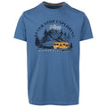 Denim Blue - Front - Trespass Mens Hemple T-Shirt