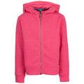 Pale Pink - Front - Trespass Childrens-Kids Winnie Marl Hoodie