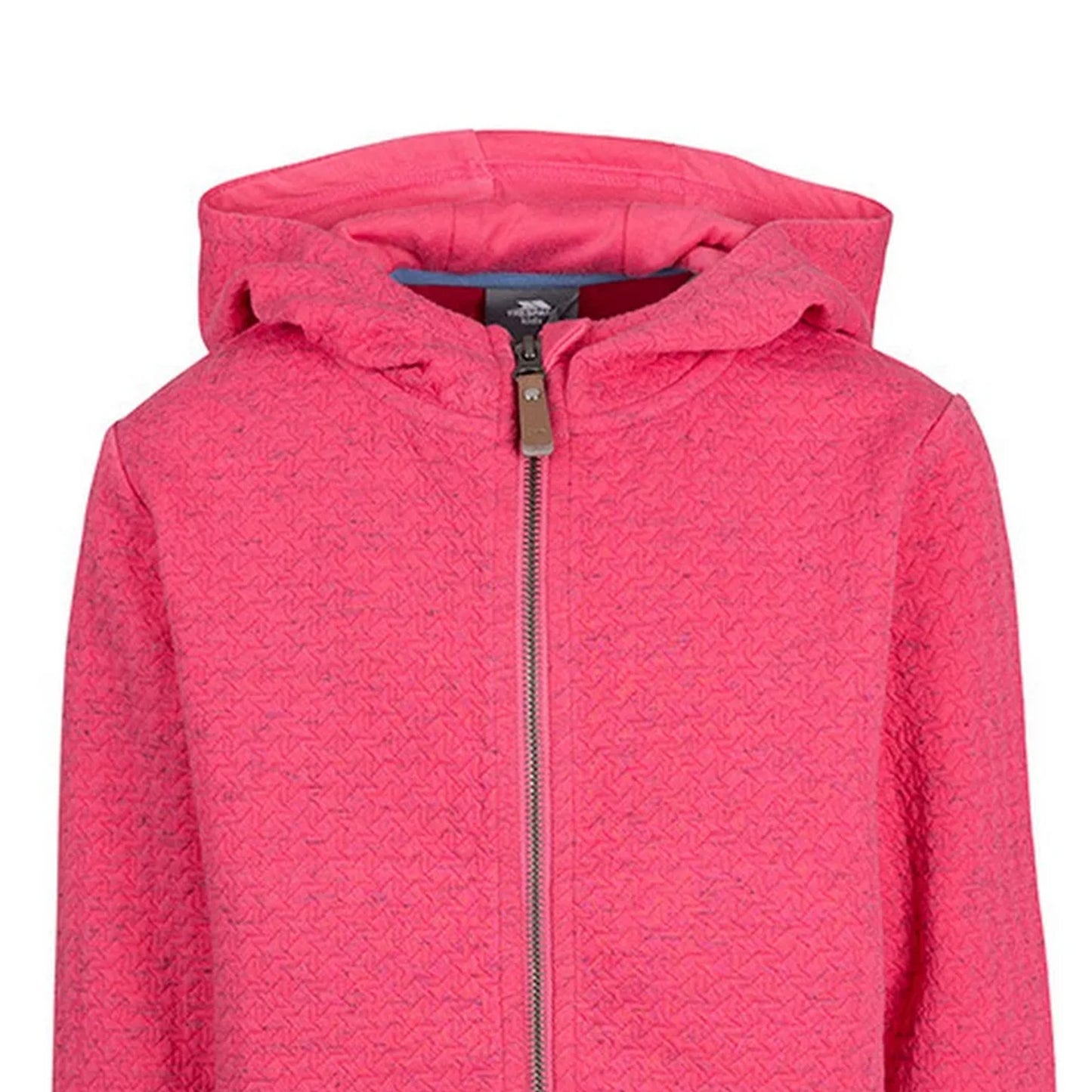 Pale Pink - Back - Trespass Childrens-Kids Winnie Marl Hoodie