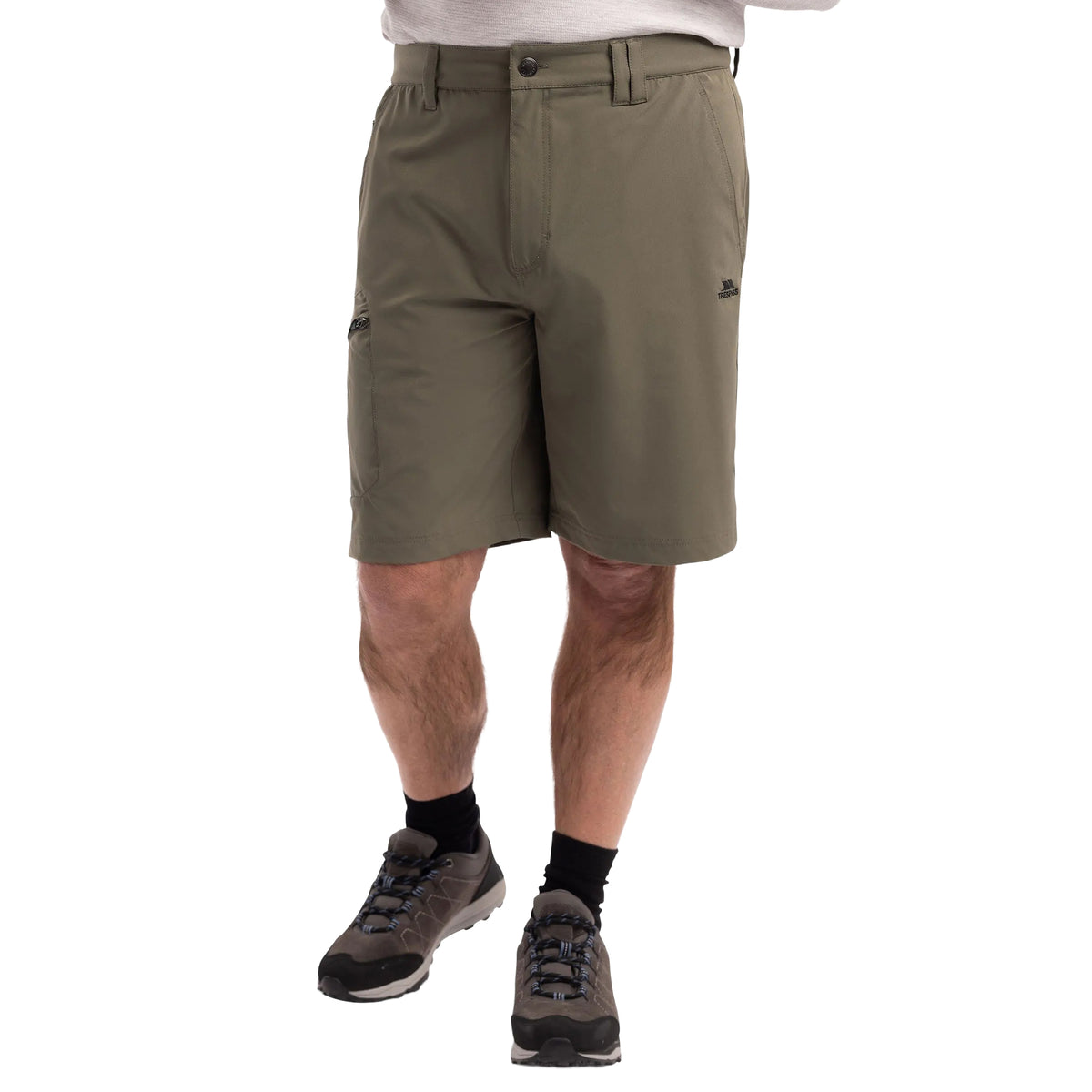 Herb - Side - Trespass Mens Upwell TP75 Casual Shorts