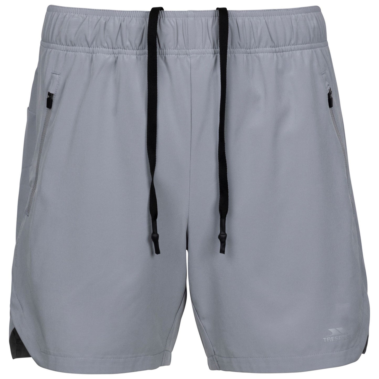 Platinum - Front - Trespass Mens Boiswin TP75 Active Shorts