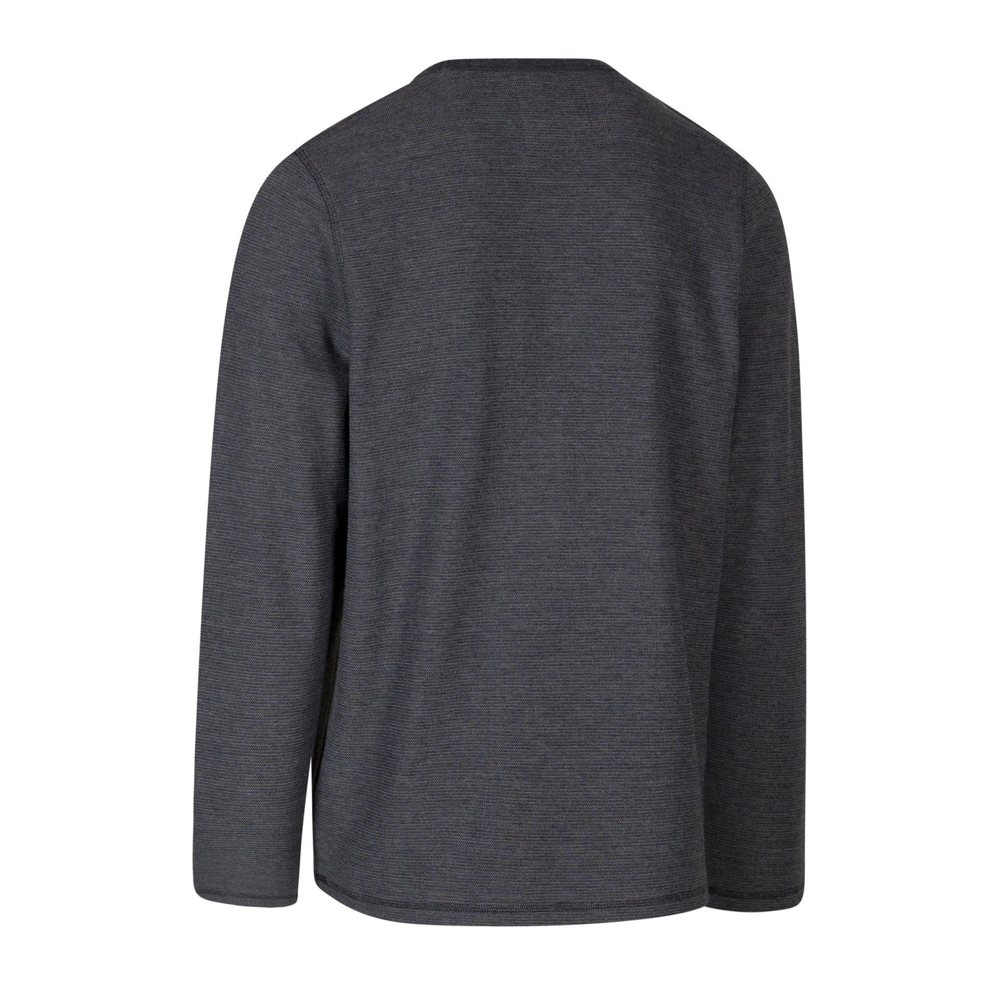 Dark Flint Marl - Back - Trespass Mens Calverley Sweatshirt