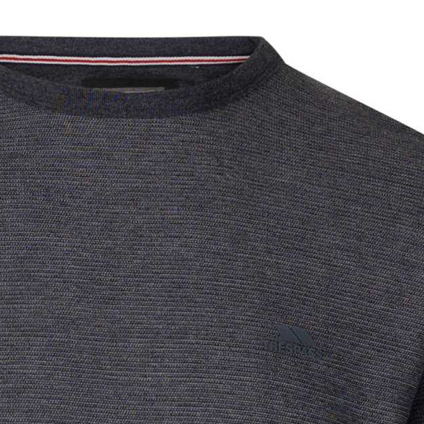Dark Flint Marl - Pack Shot - Trespass Mens Calverley Sweatshirt