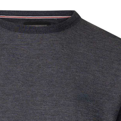 Dark Flint Marl - Pack Shot - Trespass Mens Calverley Sweatshirt