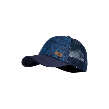 Navy - Lifestyle - Trespass Womens-Ladies Alida Palm Leaf Trucker Cap